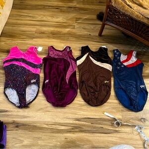 GK Adult XS Leotard Lot of 4